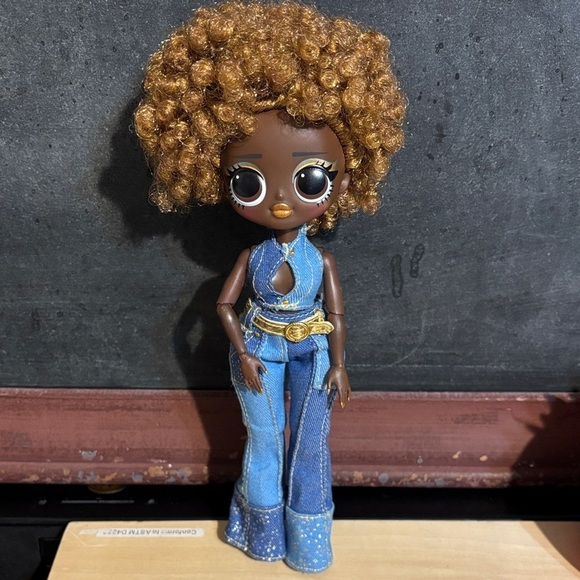 L.O.L. Surprise! Other - LOL Doll with Curly Hair and Denim Outfit